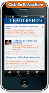 Just Ask Leadership iPhone App